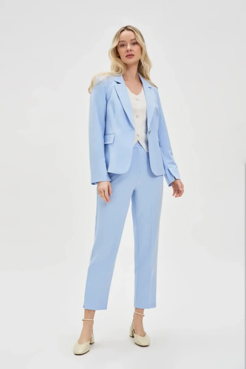 WOMEN'S JACKETS L-MR-4608 L.BLUE - Imagen 3