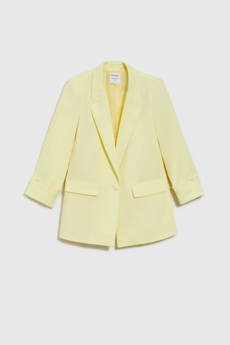 WOMEN'S JACKETS L-MR-4611 L.YELLOW - Imagen 10