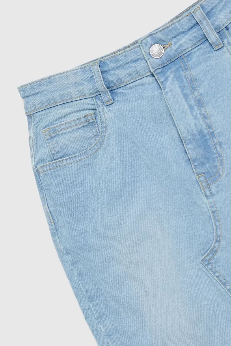 WOMEN'S SKIRT L-SC-4600 BLUE - Imagen 6