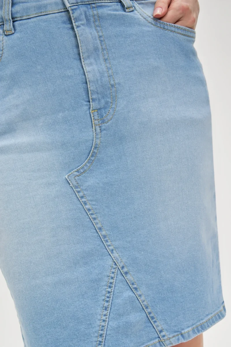 WOMEN'S SKIRT L-SC-4600 BLUE - Imagen 3