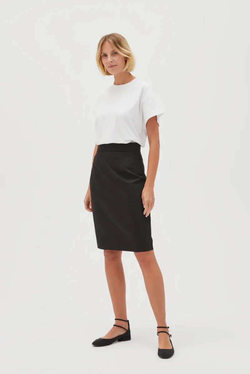 WOMEN'S SKIRT L-SC-4606 BLACK