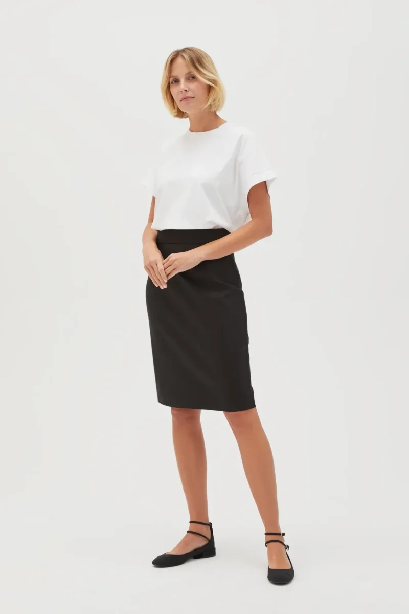 WOMEN'S SKIRT L-SC-4606 BLACK - Imagen 6
