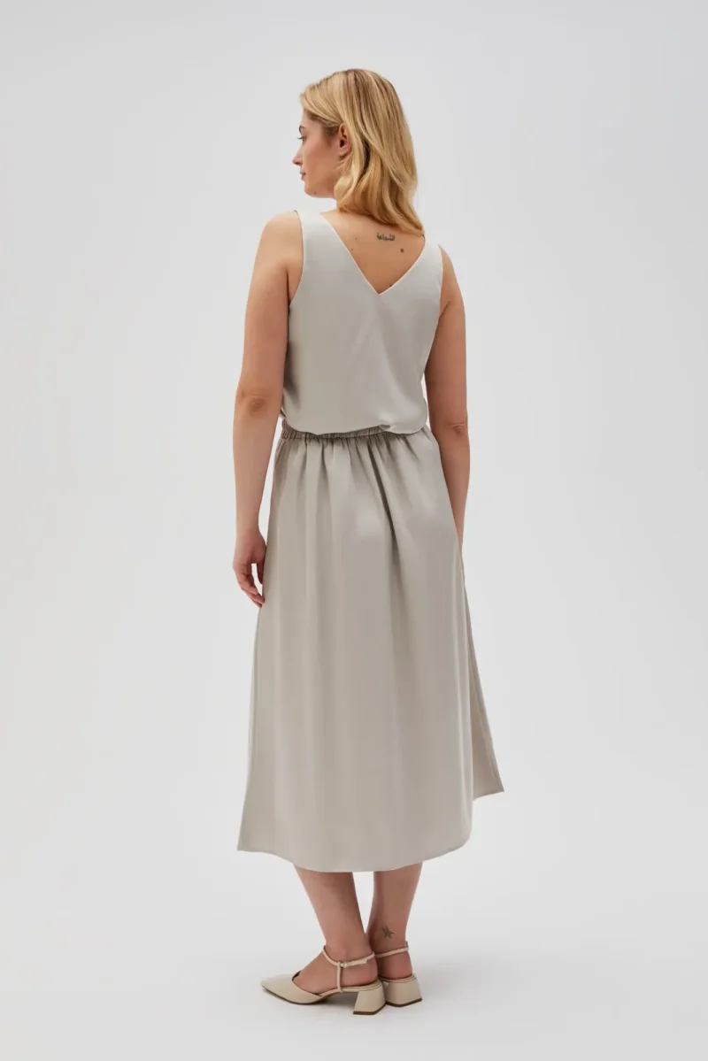 WOMEN'S SKIRT L-SC-4607 L.BEIGE - Imagen 4