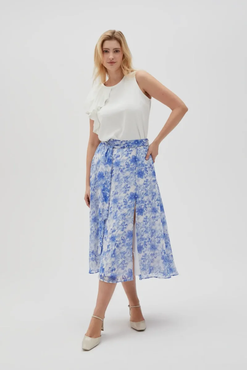WOMEN'S SKIRT L-SC-4610 L.BLUE - Imagen 2