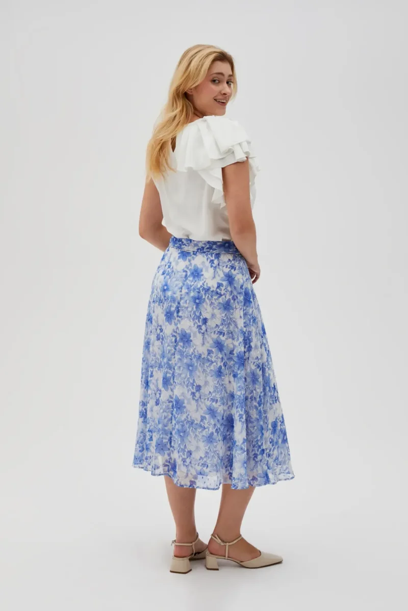 WOMEN'S SKIRT L-SC-4610 L.BLUE - Imagen 4