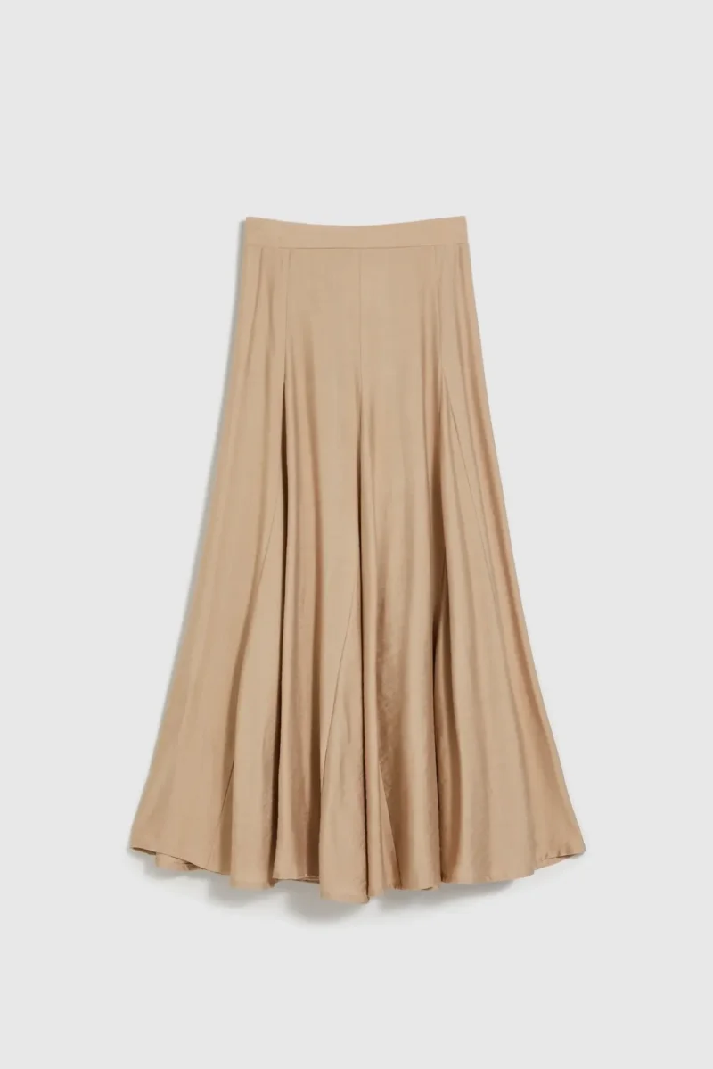 WOMEN'S SKIRT L-SC-4611 BEIGE - Imagen 8