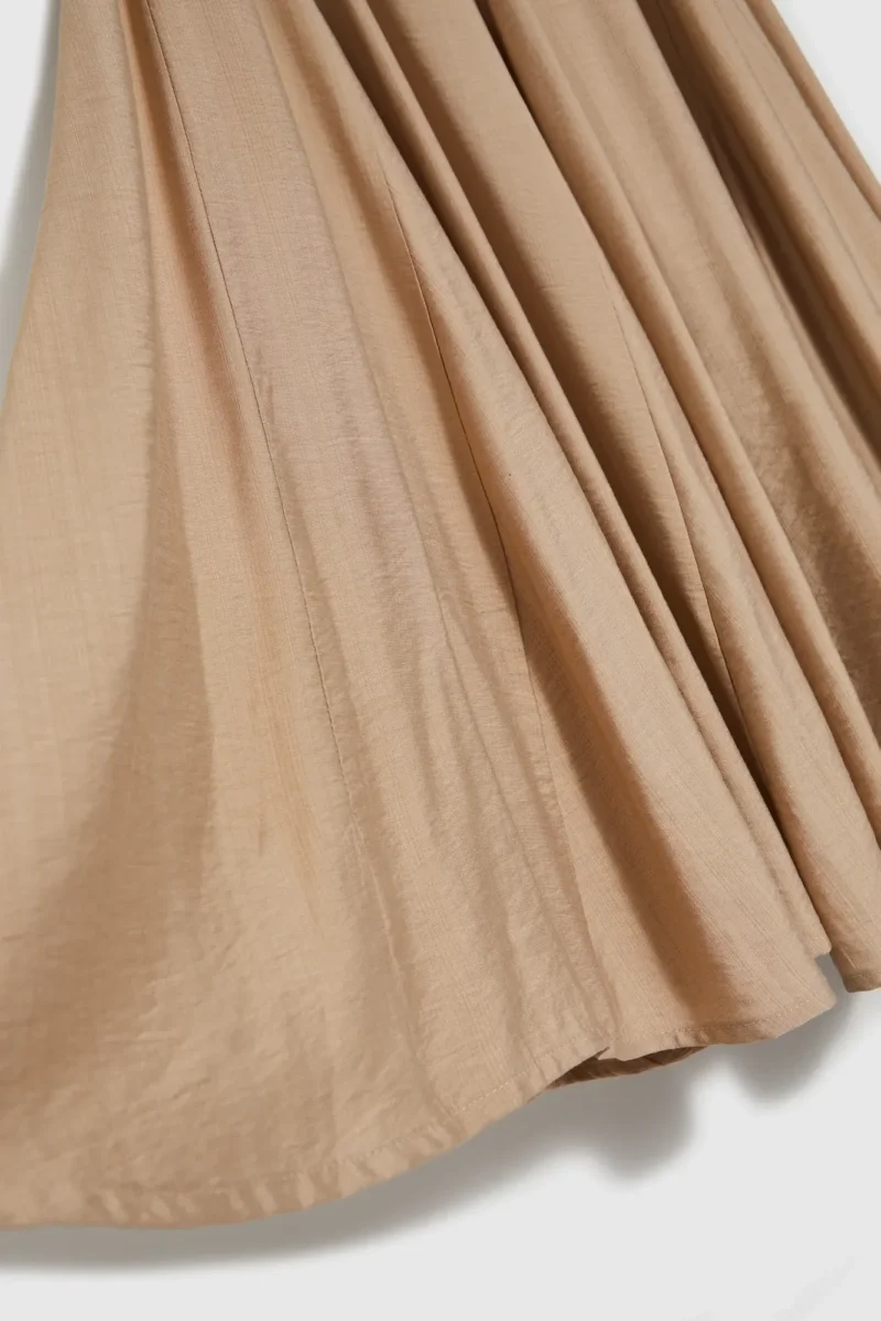 WOMEN'S SKIRT L-SC-4611 BEIGE - Imagen 9