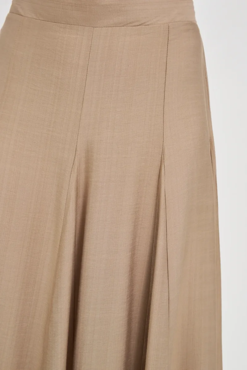 WOMEN'S SKIRT L-SC-4611 BEIGE - Imagen 4