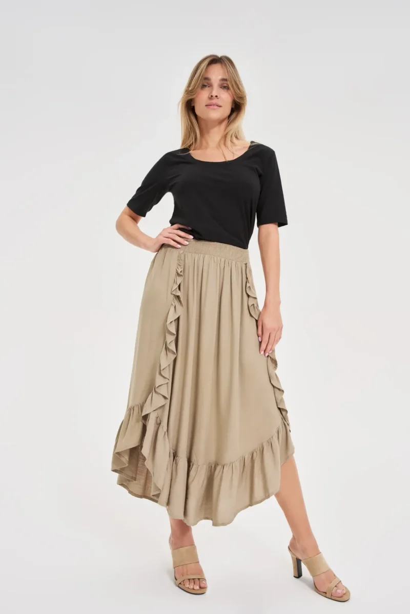 WOMEN'S SKIRT L-SC-4615 OLIVE