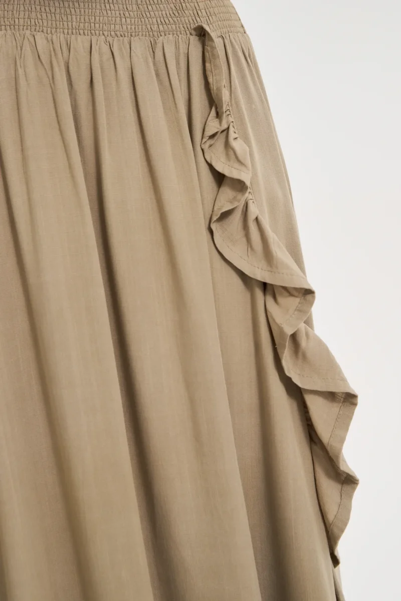 WOMEN'S SKIRT L-SC-4615 OLIVE - Imagen 4
