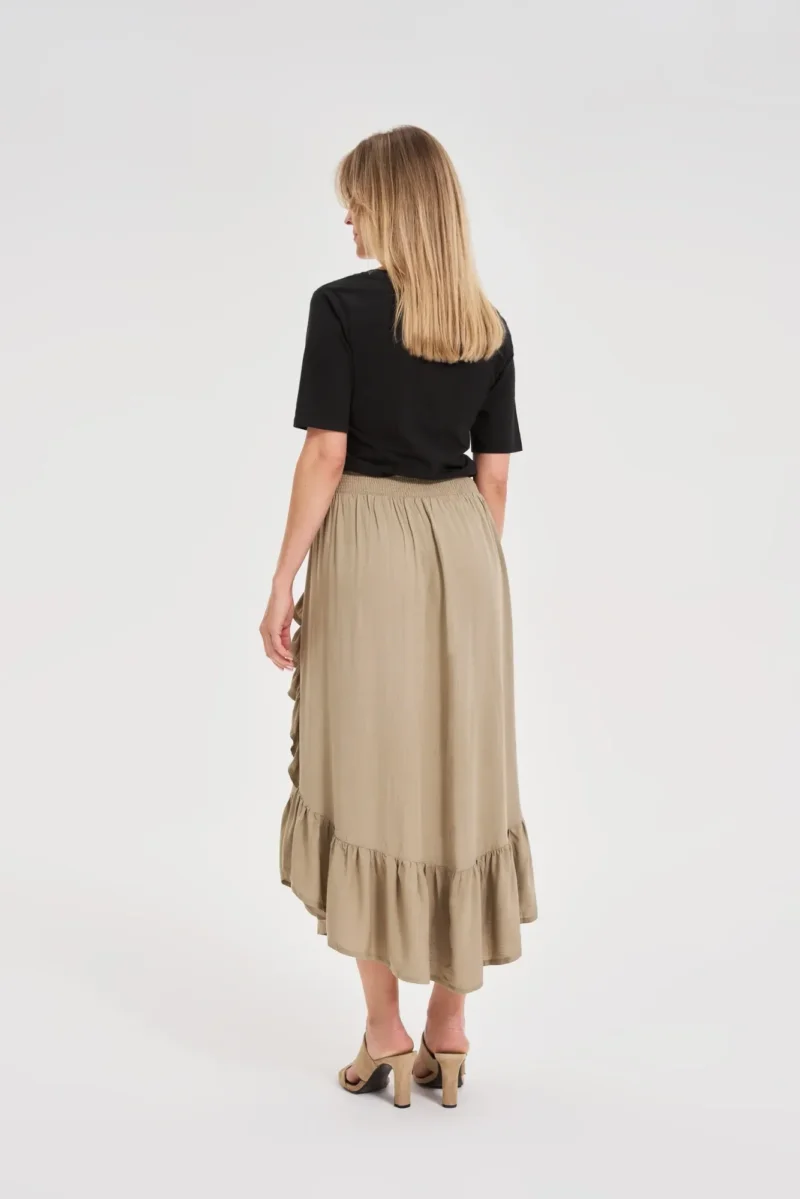 WOMEN'S SKIRT L-SC-4615 OLIVE - Imagen 5