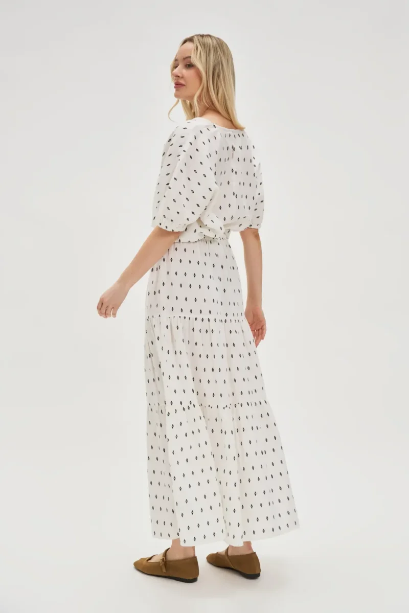 WOMEN'S SKIRT L-SC-4618 OFF WHITE - Imagen 3
