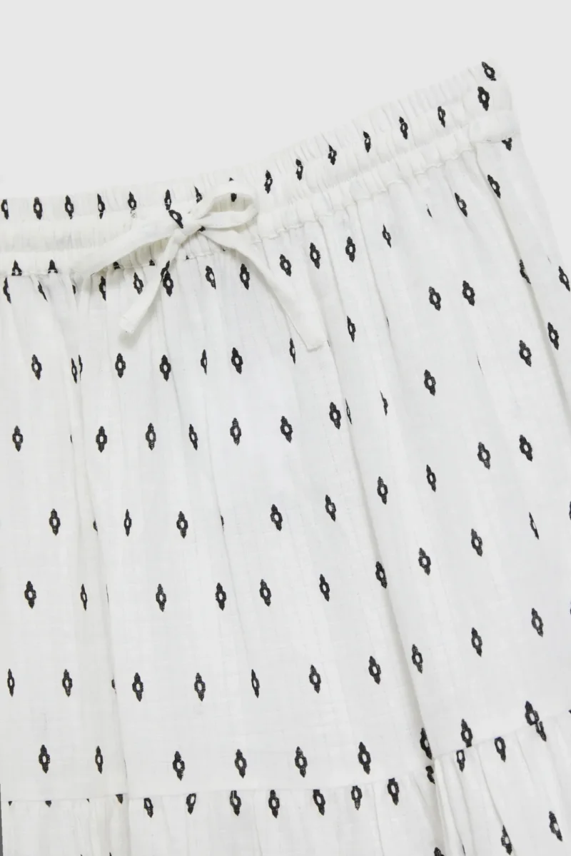 WOMEN'S SKIRT L-SC-4618 OFF WHITE - Imagen 7