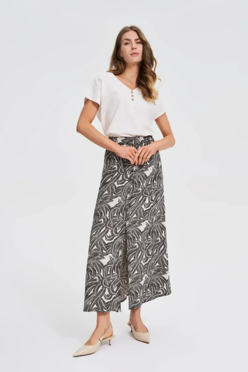 WOMEN'S SKIRT L-SC-4619 BLACK - Imagen 2