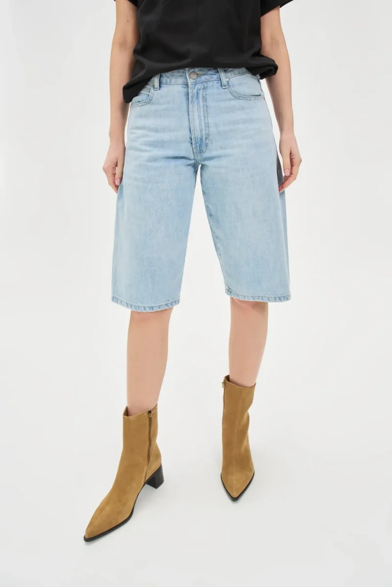 WOMEN'S SHORTS L-SH-4601 L.BLUE - Imagen 2
