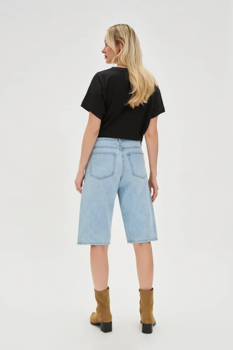 WOMEN'S SHORTS L-SH-4601 L.BLUE - Imagen 3