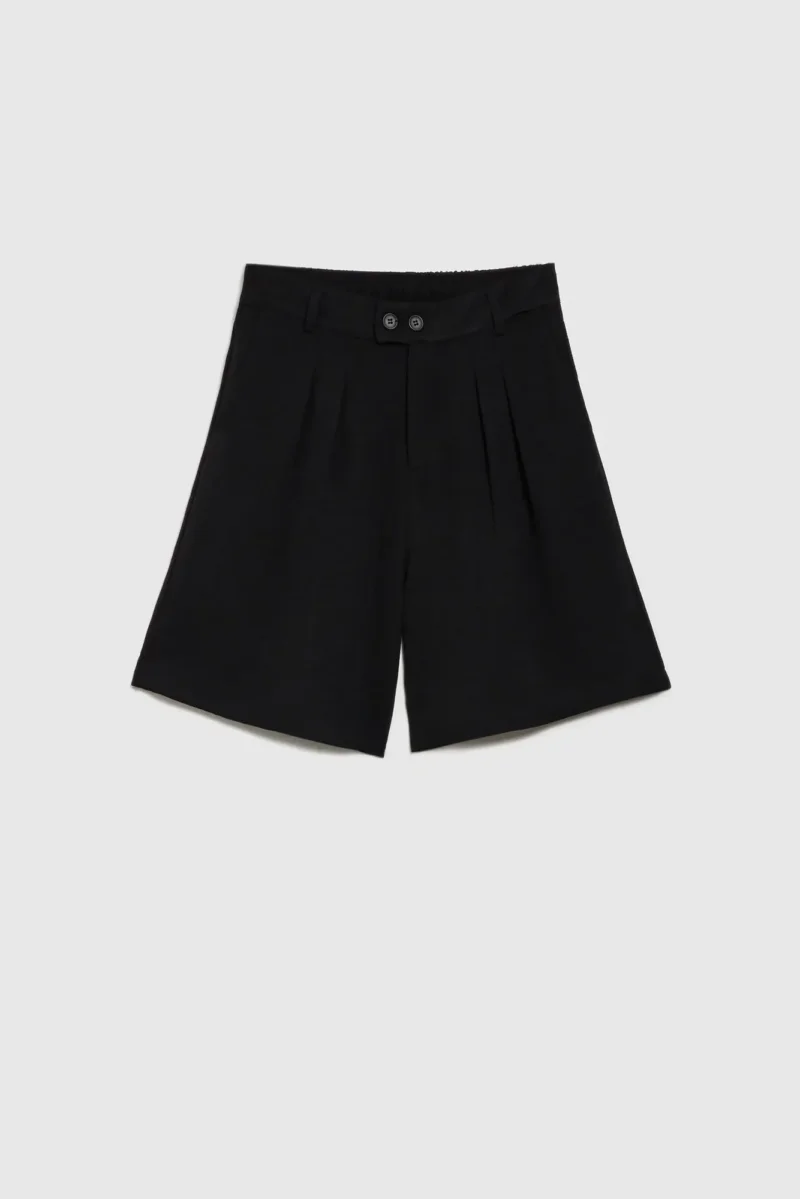 WOMEN'S SHORTS L-SH-4610 BLACK - Imagen 7