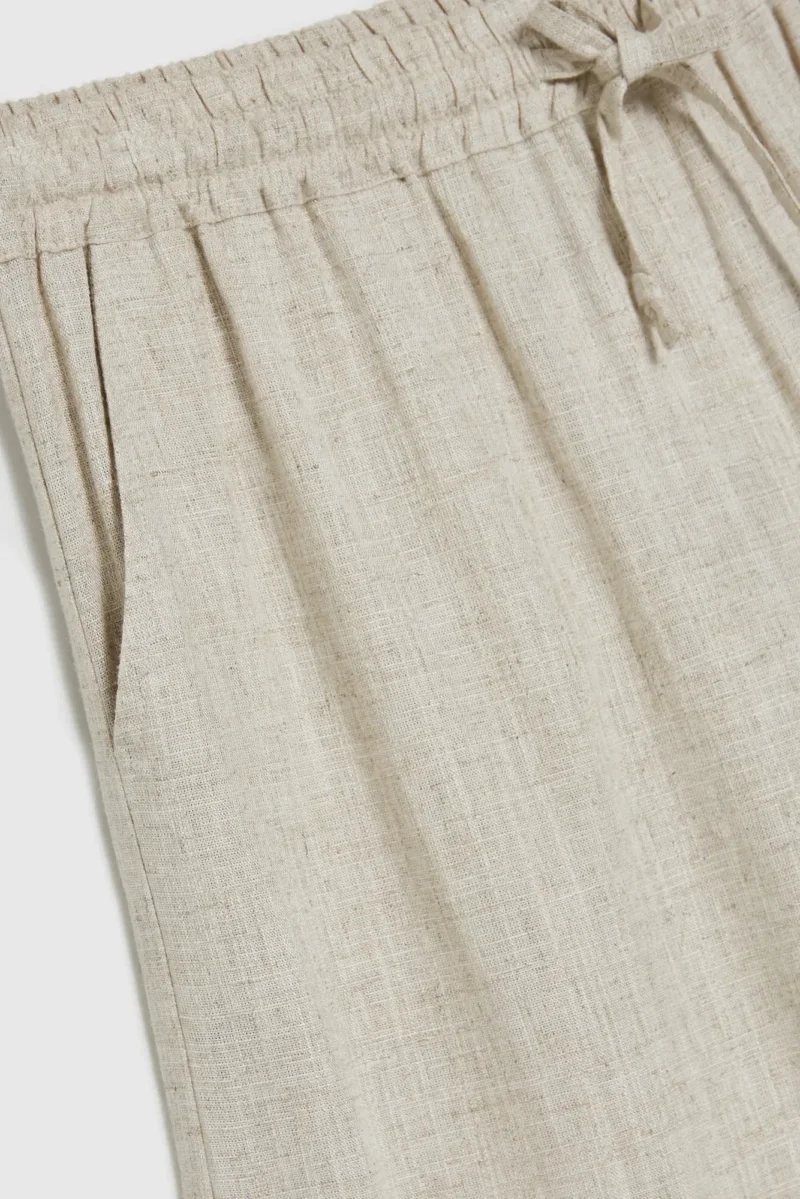 WOMEN'S SHORTS L-SH-4613 L.BEIGE MEL - Imagen 6