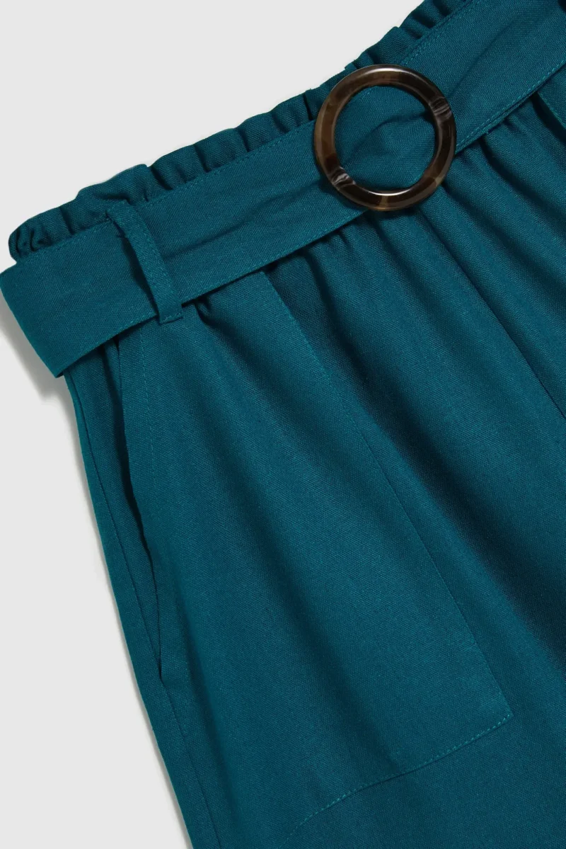 WOMEN'S SHORTS L-SH-4614 D.GREEN - Imagen 7