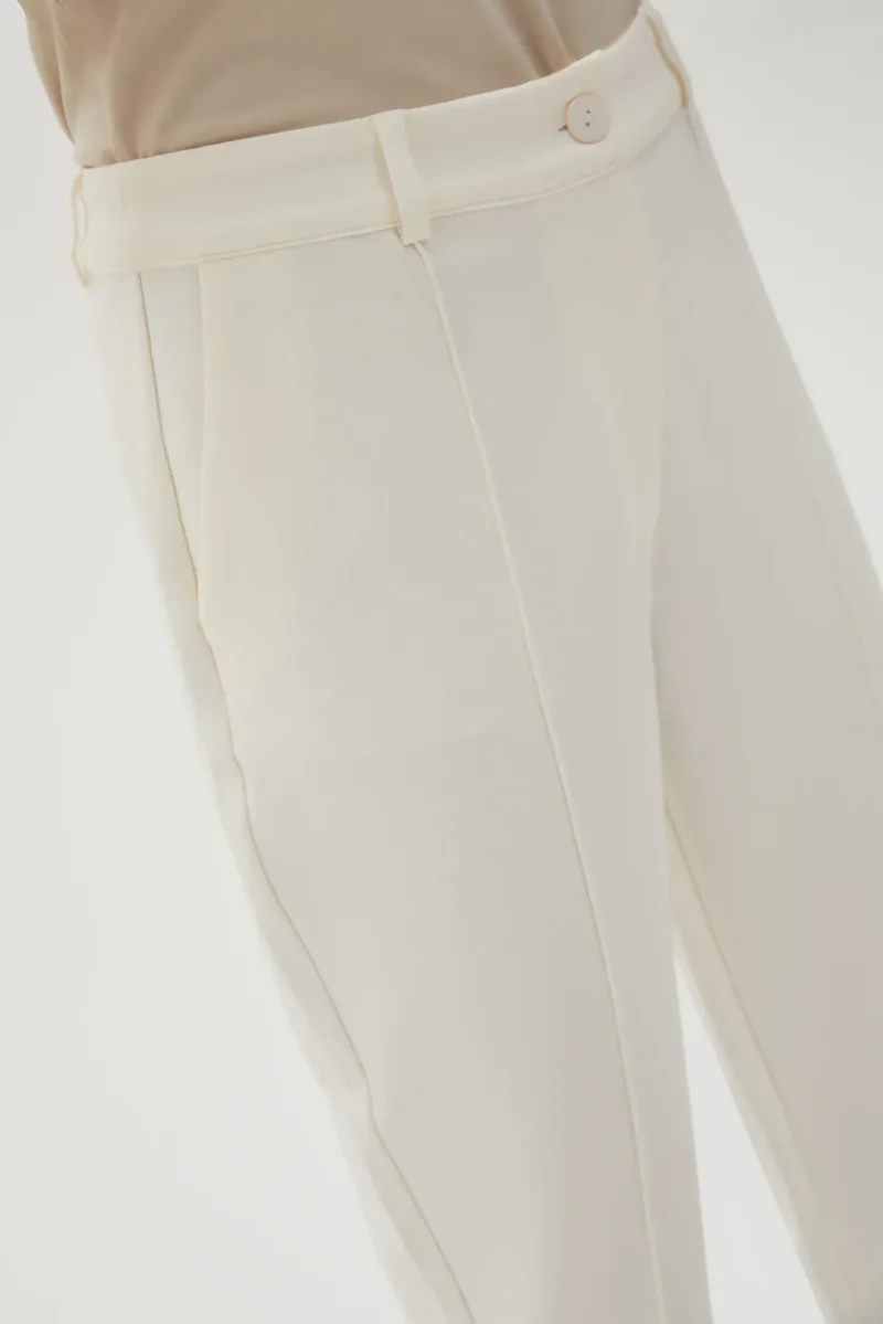 WOMEN'S PANTS L-SP-4605 OFF WHITE - Imagen 4