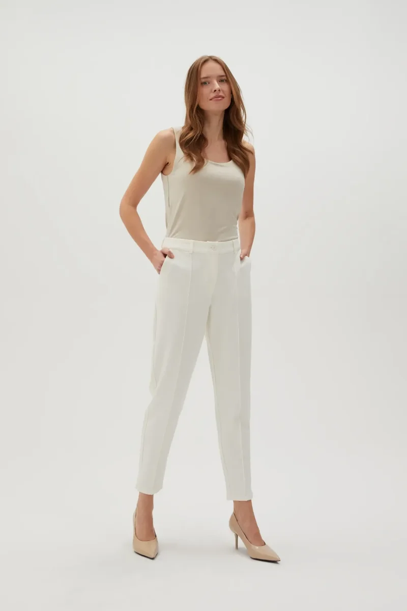WOMEN'S PANTS L-SP-4605 OFF WHITE - Imagen 6