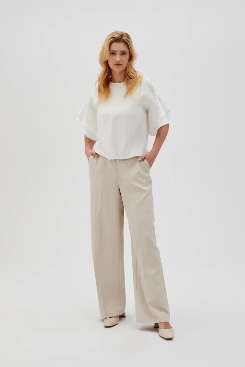 WOMEN'S PANTS L-SP-4607 L.BEIGE - Imagen 9