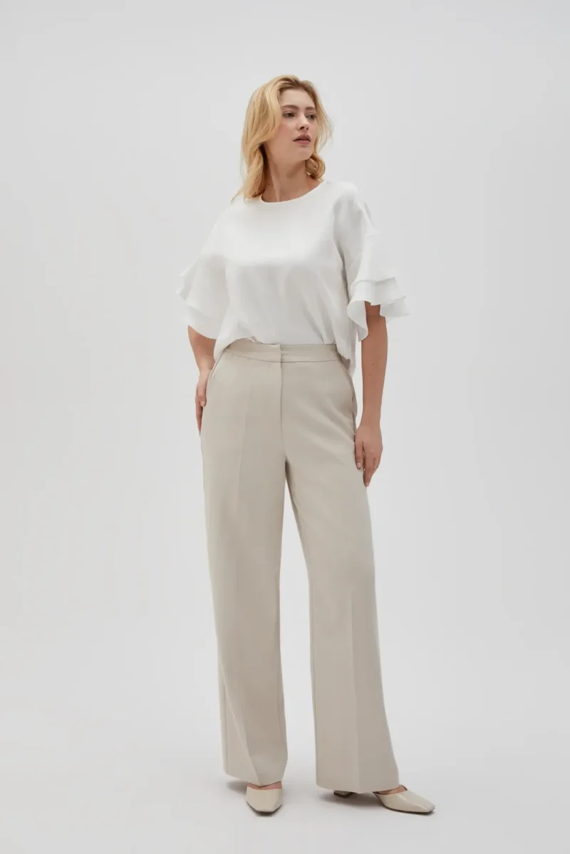 WOMEN'S PANTS L-SP-4607 L.BEIGE - Imagen 5