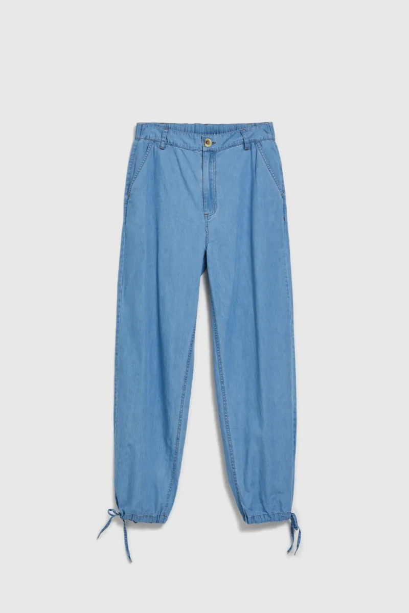 WOMEN'S PANTS L-SP-4609 BLUE - Imagen 5