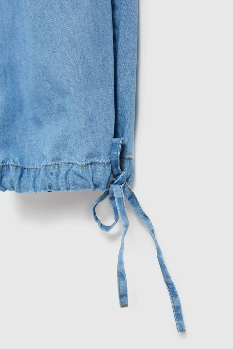 WOMEN'S PANTS L-SP-4609 BLUE - Imagen 6