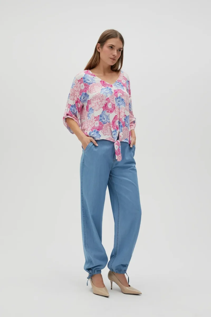 WOMEN'S PANTS L-SP-4609 BLUE