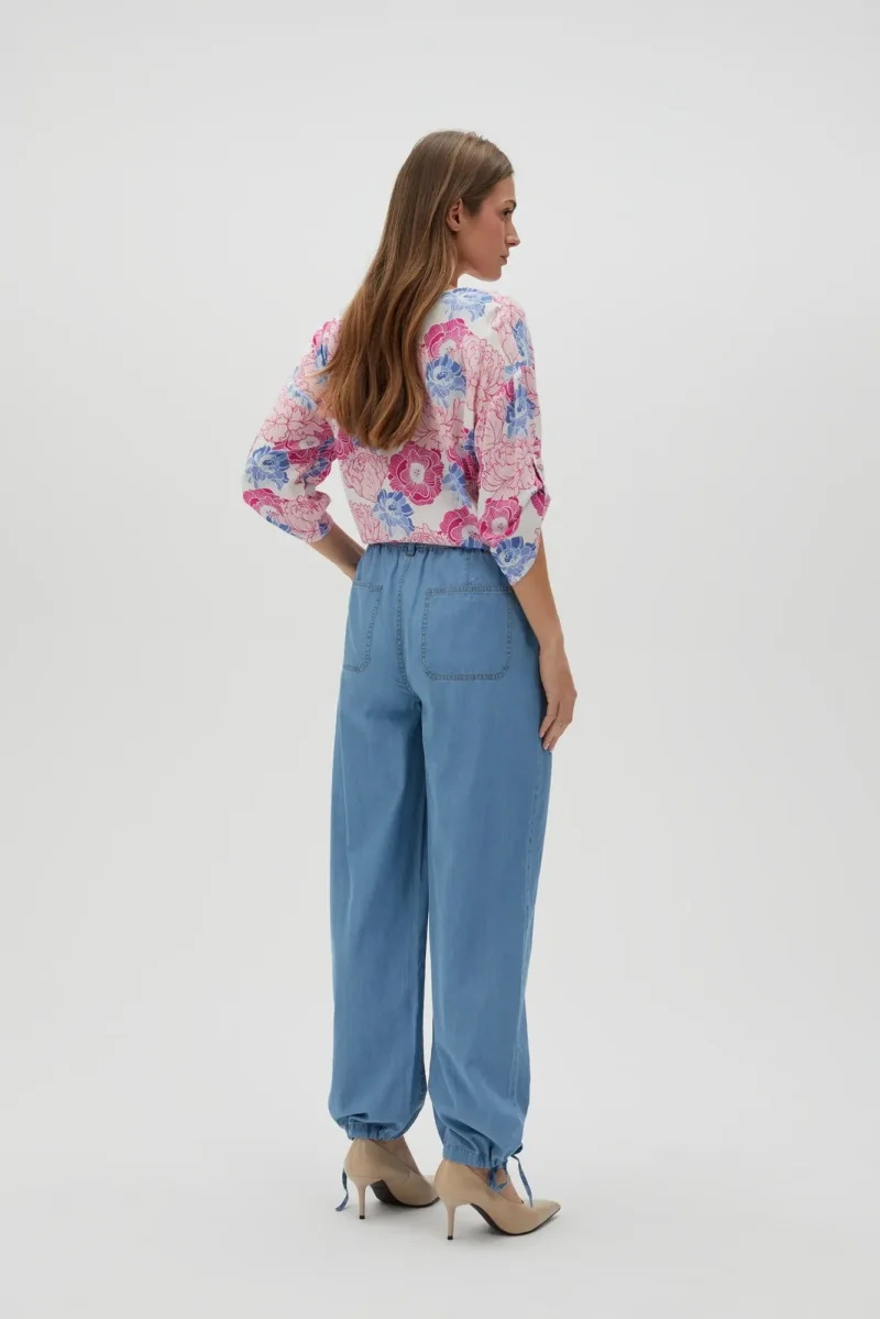 WOMEN'S PANTS L-SP-4609 BLUE - Imagen 3