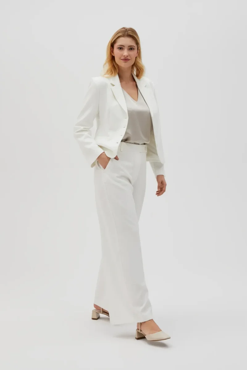 WOMEN'S PANTS L-SP-4610 OFF WHITE - Imagen 2