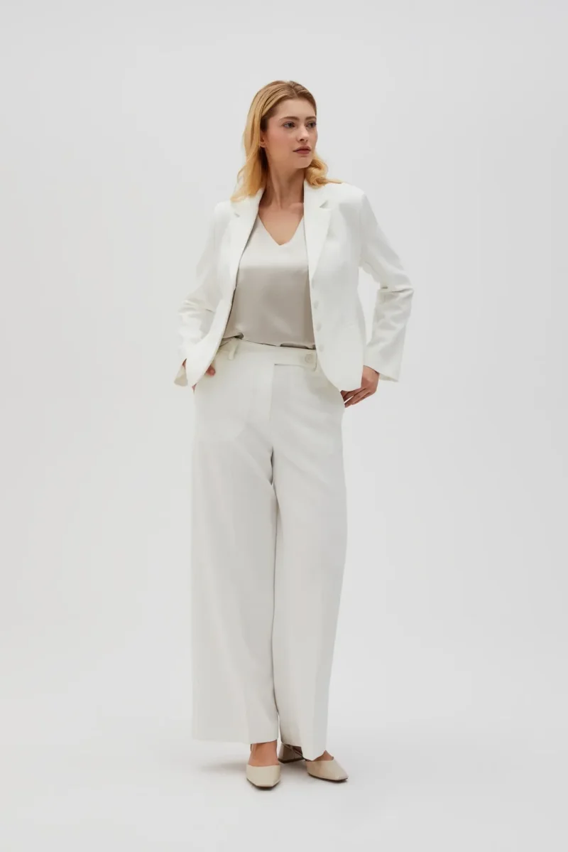 WOMEN'S PANTS L-SP-4610 OFF WHITE - Imagen 7