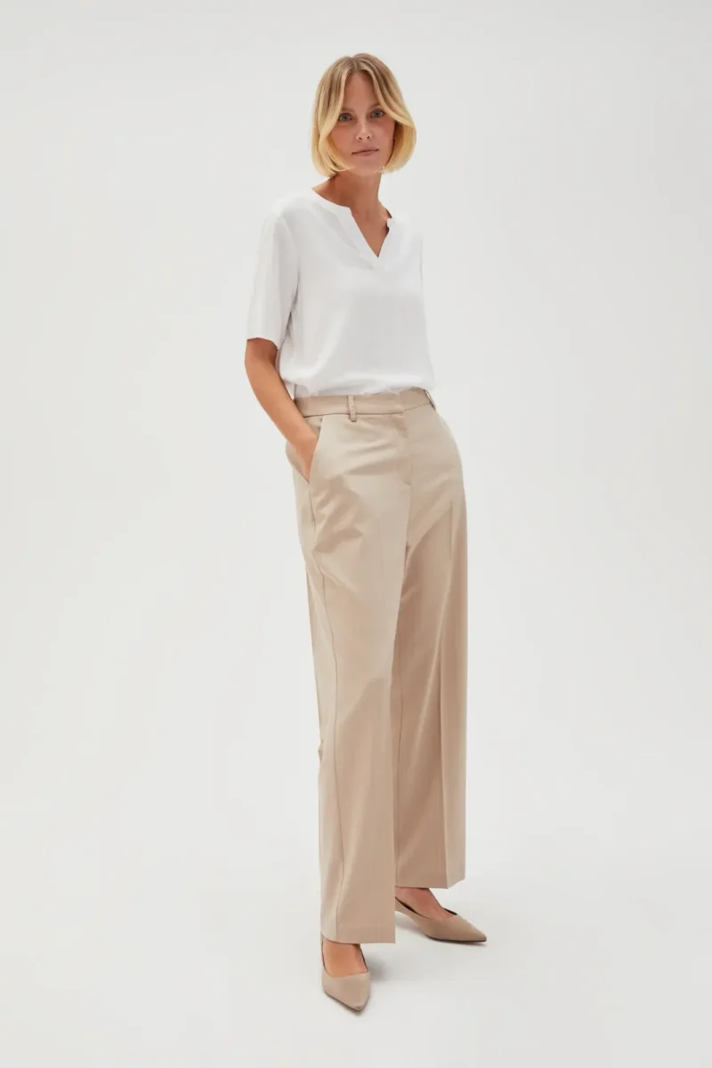 WOMEN'S PANTS L-SP-4613 L.BEIGE - Imagen 4