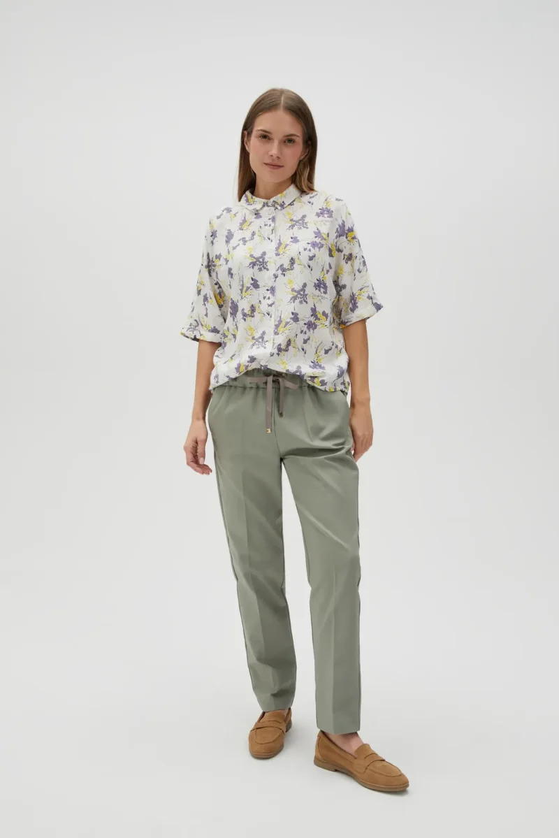 WOMEN'S PANTS L-SP-4614 OLIVE - Imagen 2