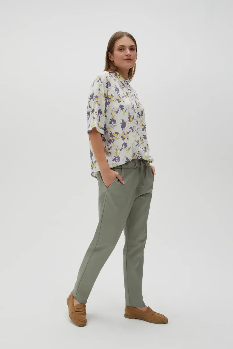 WOMEN'S PANTS L-SP-4614 OLIVE