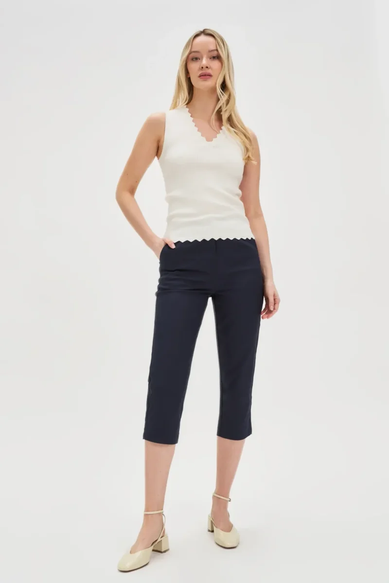 WOMEN'S PANTS L-SP-4615 NAVY - Imagen 2