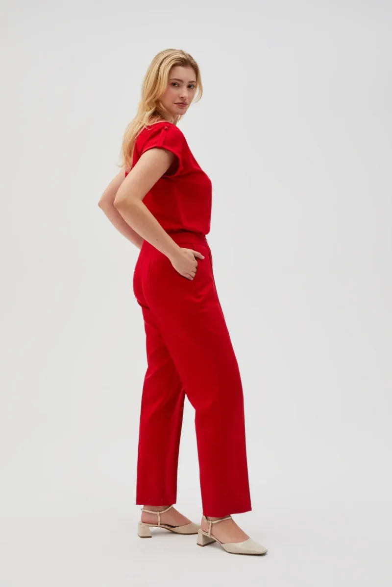 WOMEN'S PANTS L-SP-4616 RED - Imagen 3