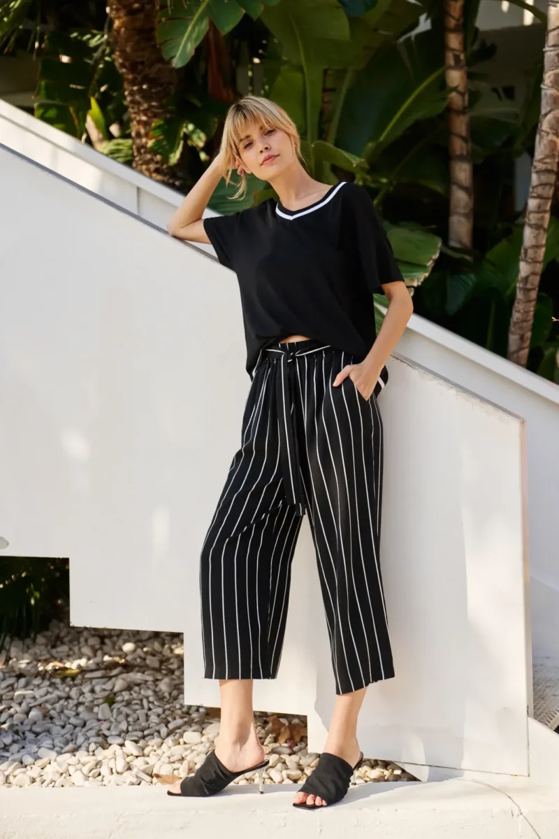 WOMEN'S PANTS L-SP-4621 BLACK