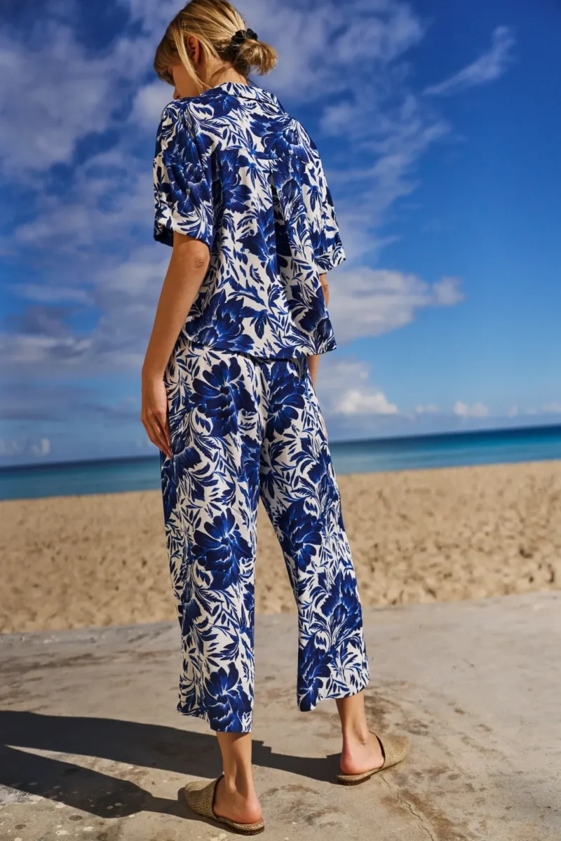 WOMEN'S PANTS L-SP-4621 BLUE - Imagen 3