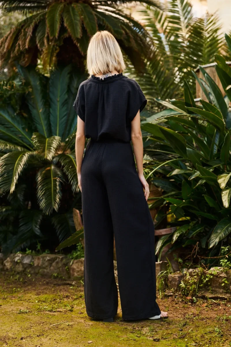 WOMEN'S PANTS L-SP-4623 BLACK - Imagen 3