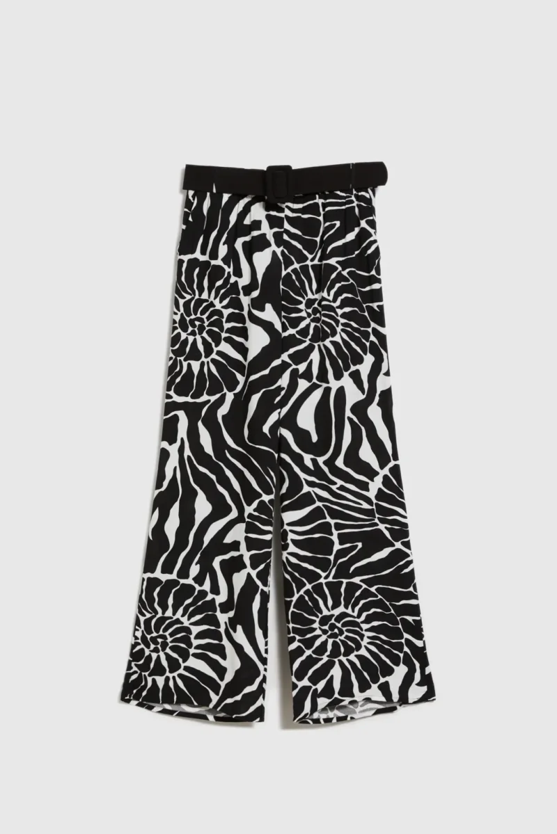 WOMEN'S PANTS L-SP-4630 BLACK_WHITE - Imagen 6