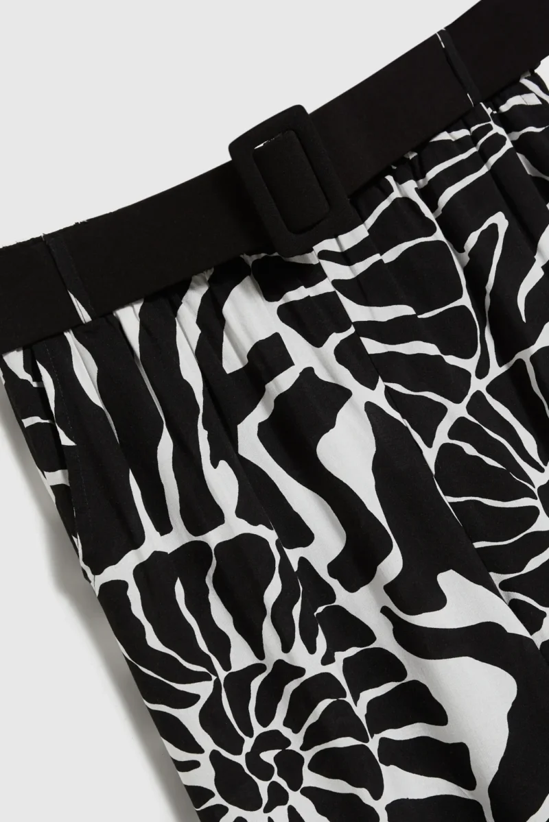 WOMEN'S PANTS L-SP-4630 BLACK_WHITE - Imagen 7