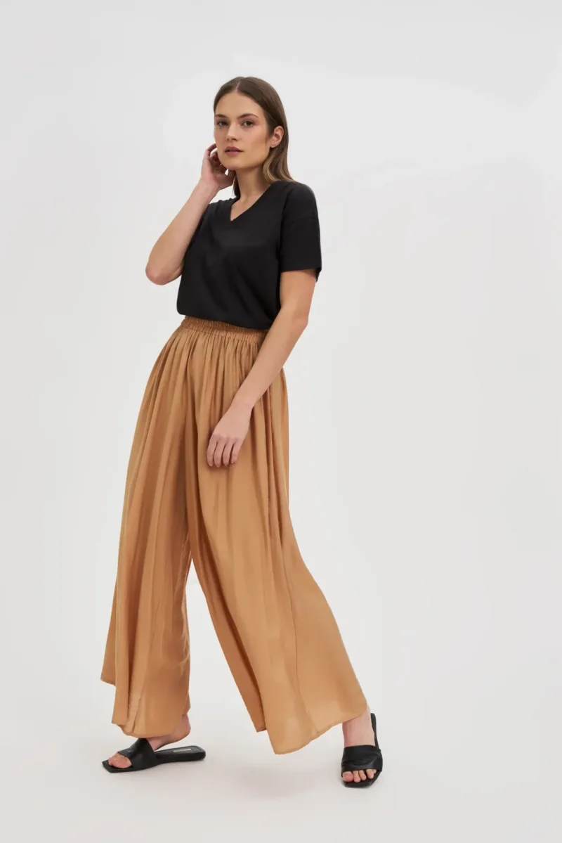 WOMEN'S PANTS L-SP-4632 BEIGE - Imagen 5