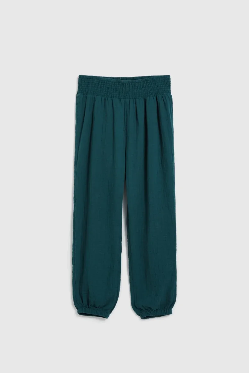 WOMEN'S PANTS L-SP-4641 D.GREEN - Imagen 2