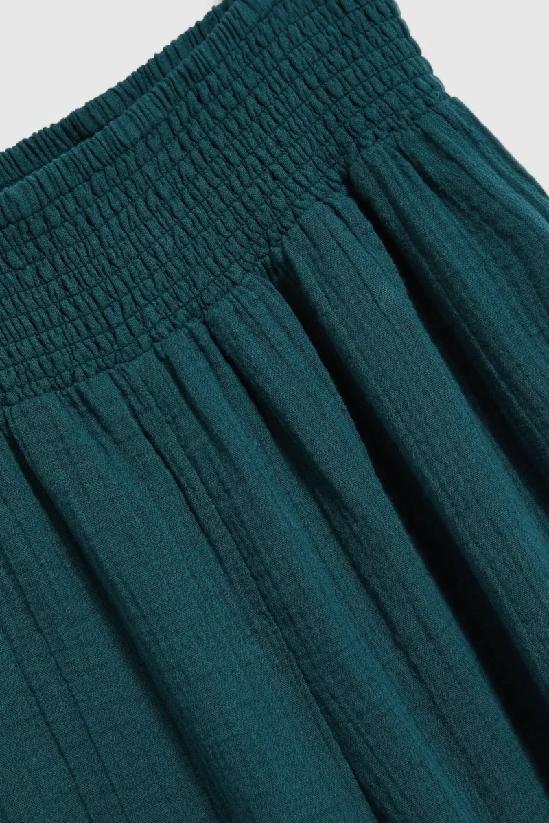 WOMEN'S PANTS L-SP-4641 D.GREEN
