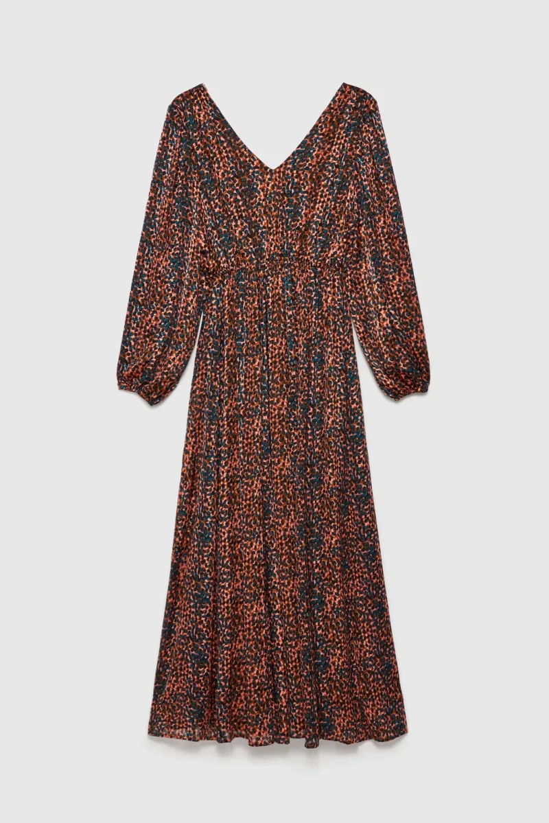 WOMEN'S DRESS L-SU-4612 L.BROWN - Imagen 7