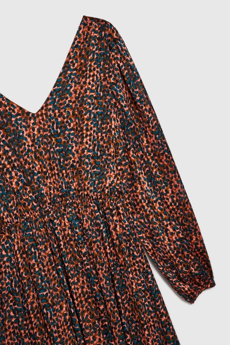 WOMEN'S DRESS L-SU-4612 L.BROWN - Imagen 16