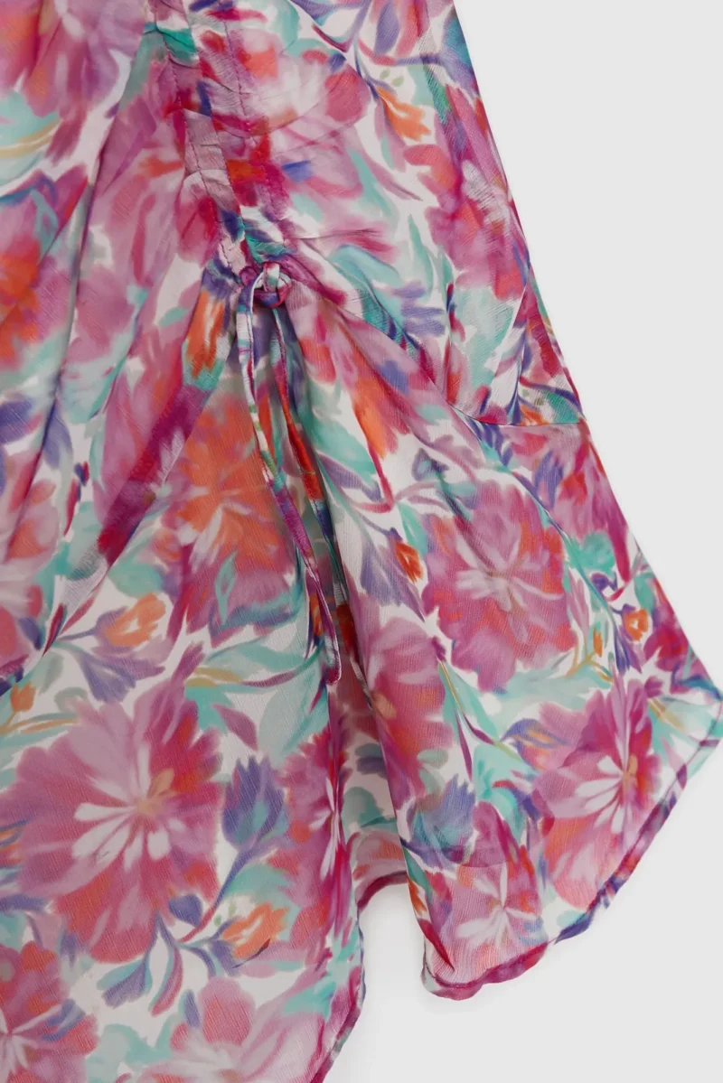 WOMEN'S DRESS L-SU-4613 FUCHSIA - Imagen 6