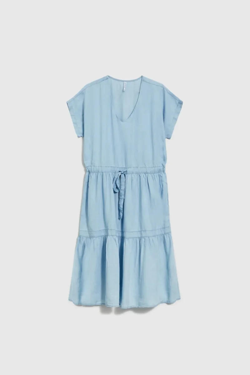 WOMEN'S DRESS L-SU-4623 L.BLUE - Imagen 6